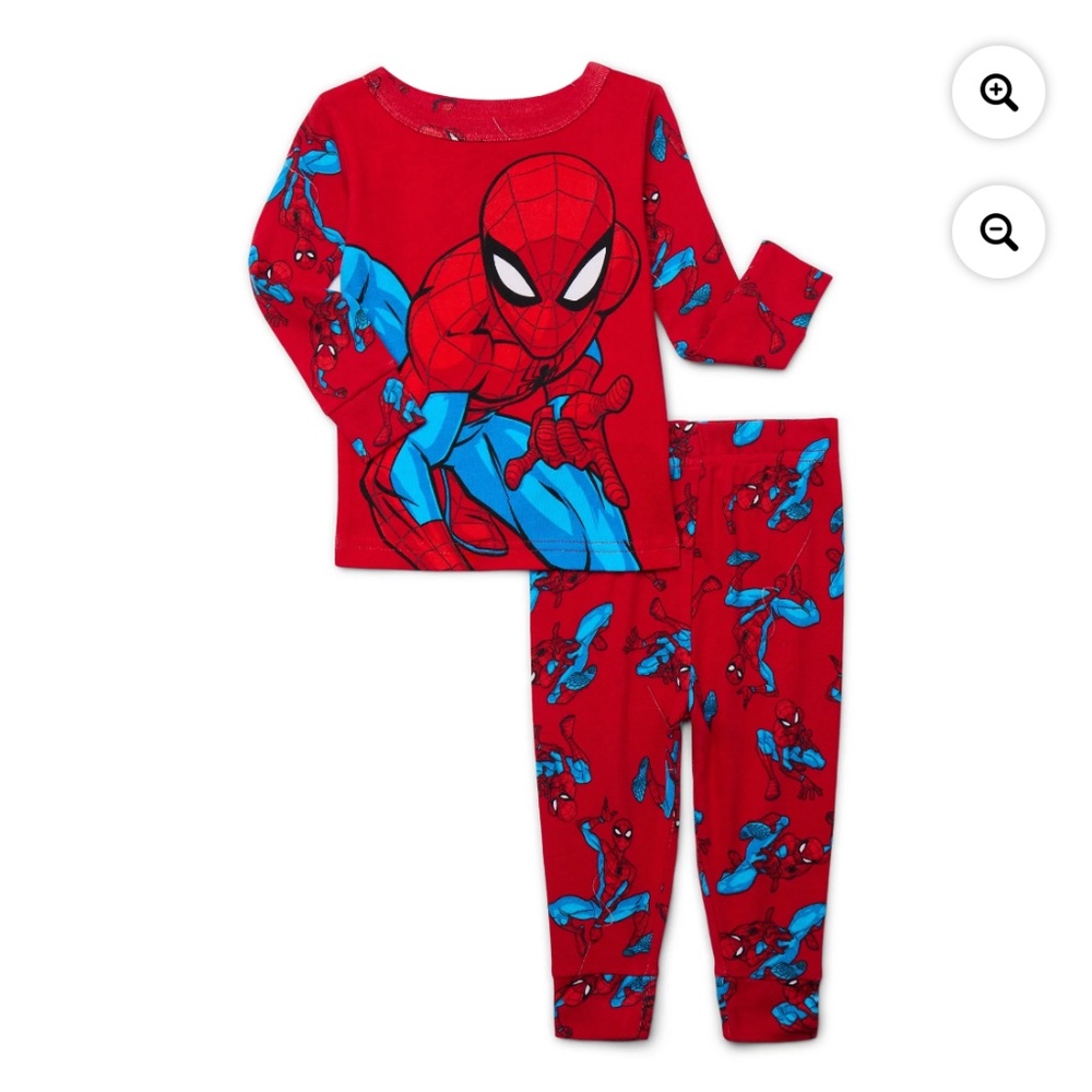 Spider-Man Toddler Red 2 PC Pajama Set Size 5T NWT